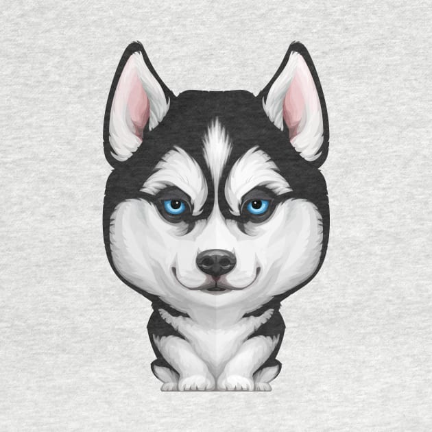 Siberian Husky by stonemask